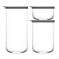 Preview: Vorratsdosen Glas Nora - 3tlg.Set